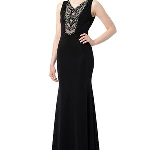 Black elegant evening dress brand new